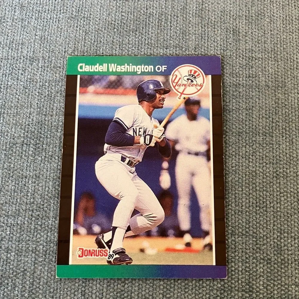 1989 Donruss New York Yankees Baseball Card Trading Card